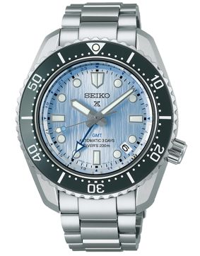 Seiko Prospex Glacier blue GMT Save the Ocean Limited Edition SPB385J1
