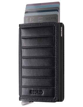 Secrid Premium Slimwallet Emboss Lines Black+