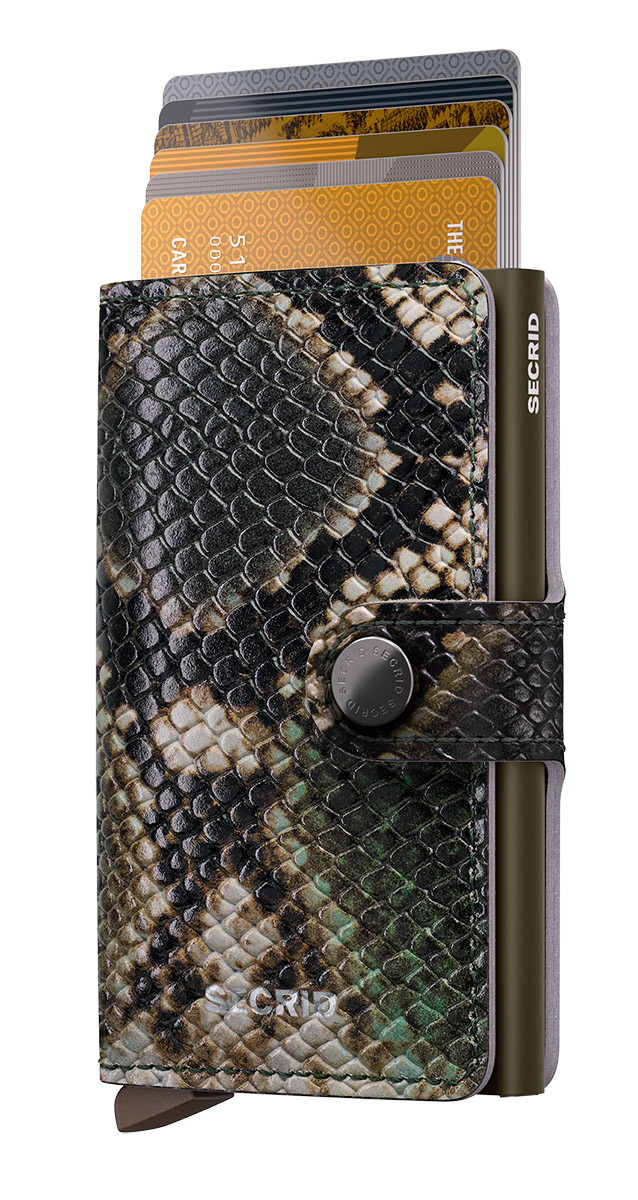 Secrid Miniwallet Serpent Green