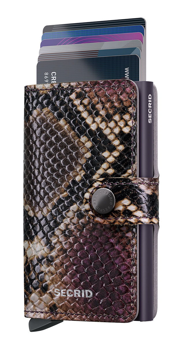 Secrid Miniwallet Serpent Purple