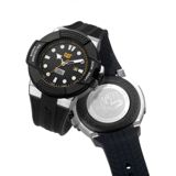 CAT Shockmaster Steel Black dial silicone SF.141.21.111