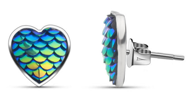 Hopeapuro Simpukka Aalto korvakorut