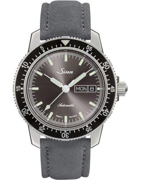 Sinn 104 St Sa I A with Alcantara leather strap