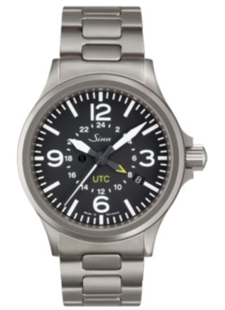 Sinn 856 UTC with tegiment bracelet