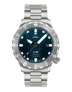 Sinn U16 The Diving Watch 1026.010 teräsrannekkeella