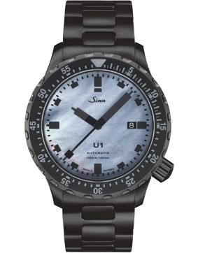 Sinn U1 S Perlmutt S Limited Edition 1010.0242 with H-link Bracelet
