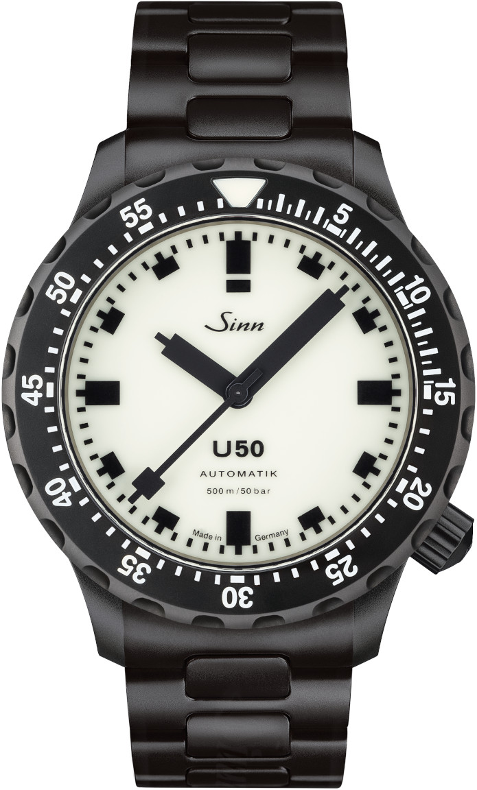 Sinn U50 S L 1050.0203 Limited Edition with H-link bracelet