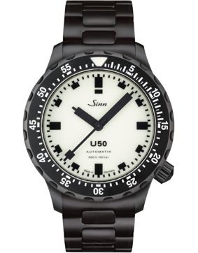 Sinn U50 S L 1050.0203 Limited Edition with H-link bracelet