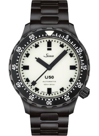 Sinn U50 S L 1050.0203 Limited Edition with H-link bracelet