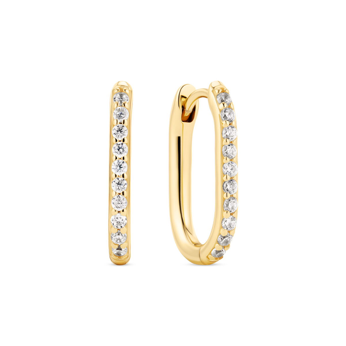 Sif Jakobs Essenza Capriana kullatut hopeakorvakorut SJ-E2600-CZ-YG