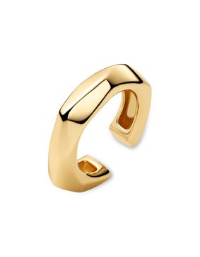 Sif Jakobs Essenza Roccia ear cuff kullattu hopeakorvakoru SJ-E2726-YG