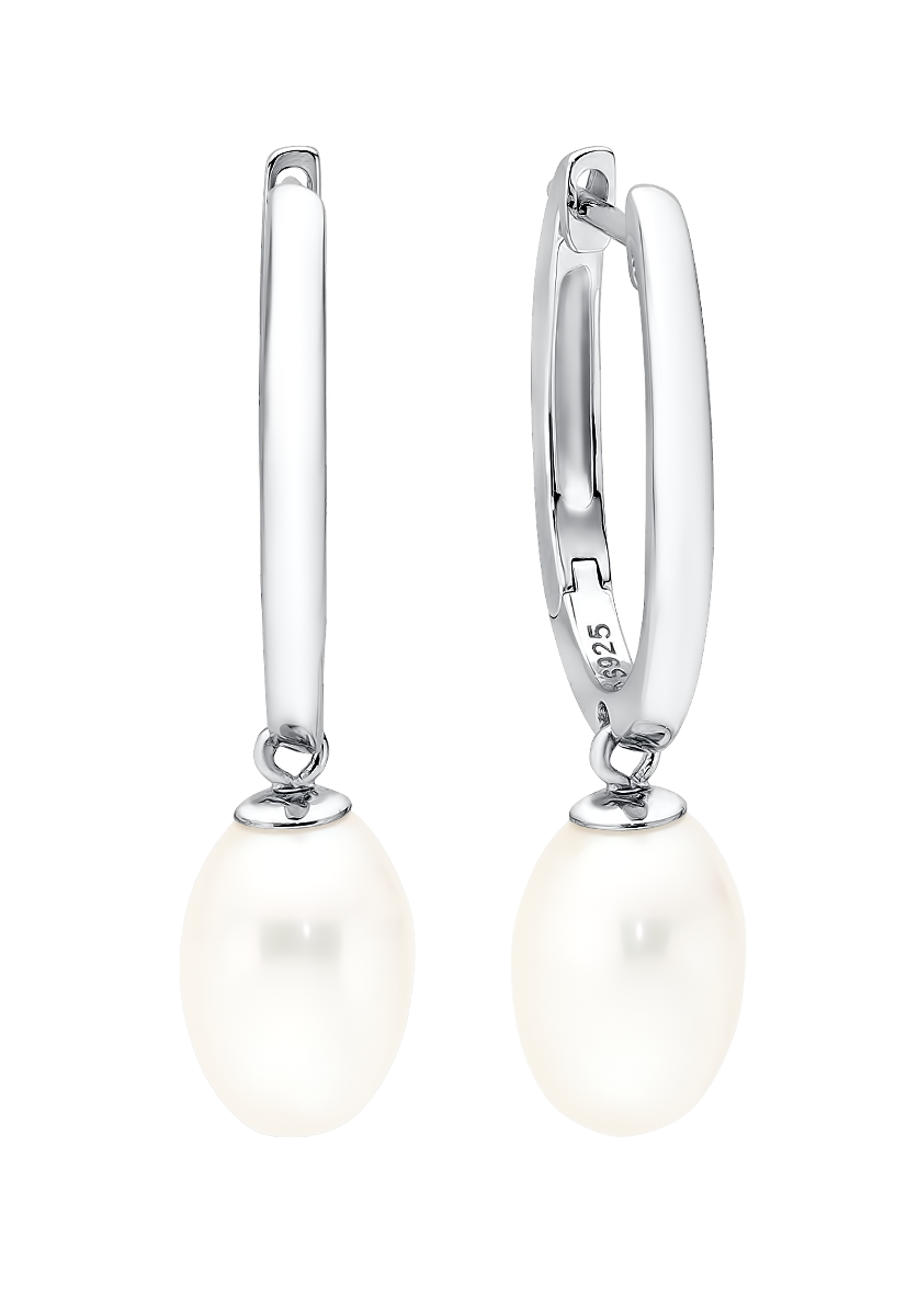 Gaura Pearls helmikorvarenkaat ovaali MSK22102EL