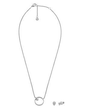 Skagen Kariana hopeanvärinen sydänkorusetti SKJB1016SET