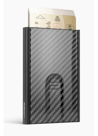 Ögon Slider Carbon RFID-suojattu korttikotelo