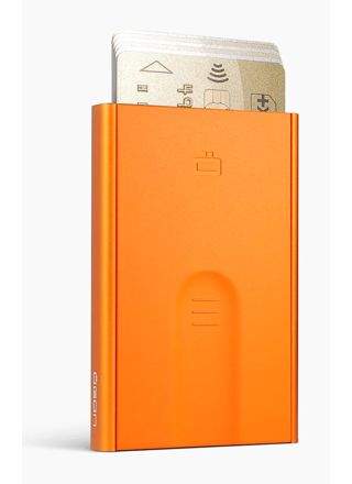 Ögon Slider Orange RFID-suojattu korttikotelo