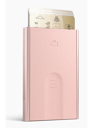 Ögon Slider Blush Pink RFID-suojattu korttikotelo