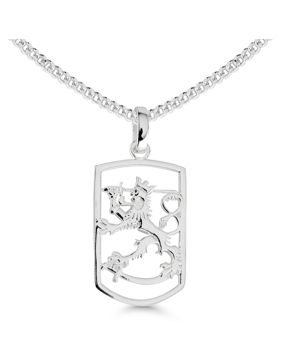 Suomi Leijona hopeakaulakoru kehyksellä SLR-K28/50cm