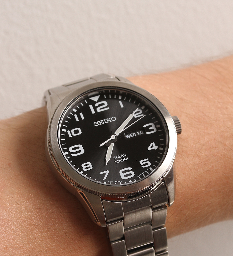 Seiko Solar SNE471P1 Keskisen Kello Oy