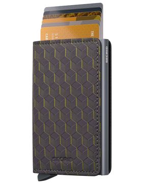 Secrid Slimwallet Optical Grey-Yellow