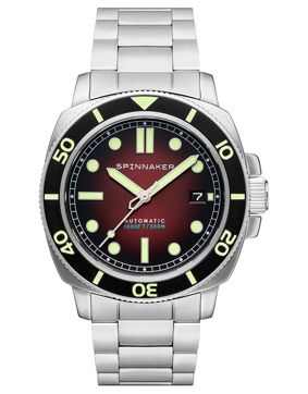 Spinnaker Hull Ombre Red Diver Automatic SP-5088-33