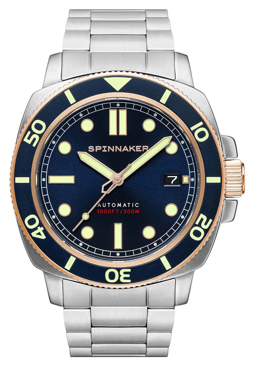 Spinnaker Hull Patriot Blue Diver Automatic SP-5088-55