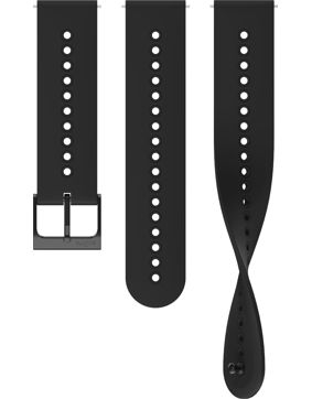 Suunto 22 mm urban 4 -silikoniranneke all black s+m SS050846000