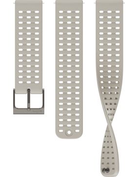 Suunto Vertical Sand Gray silikoniranneke 22 mm SS050884000