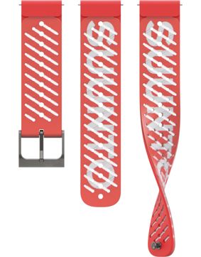 Suunto silikoniranneke Athletic 5 Lava Red 22 mm S+M