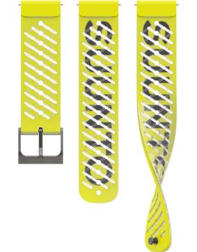 Suunto silikoniranneke Athletic 5 Lemon Yellow 22 mm S+M
