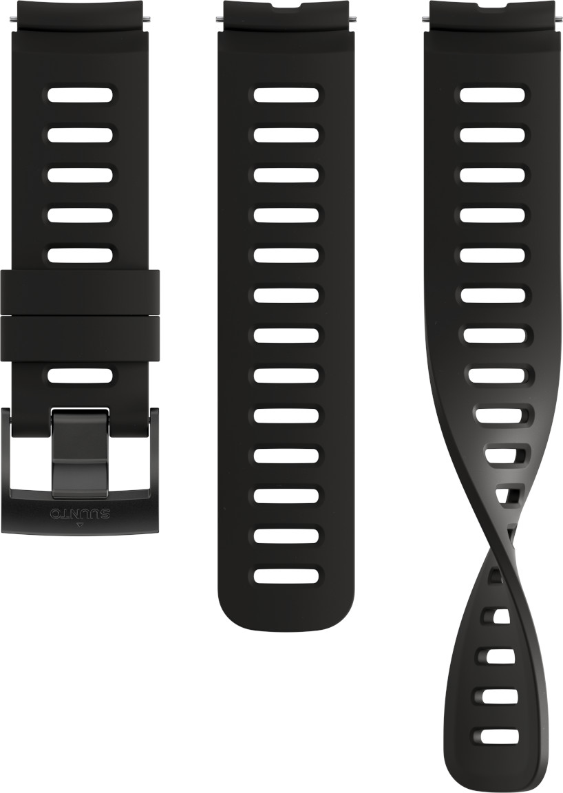 Suunto Ocean silikoniranneke 22 mm All Black S+M