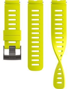 Suunto Ocean silikoniranneke 22 mm Lemon Yellow S+M