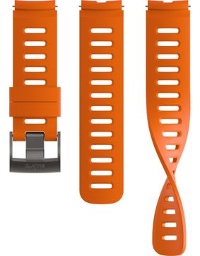 Suunto Ocean silikoniranneke 22 mm Tangarine S+M