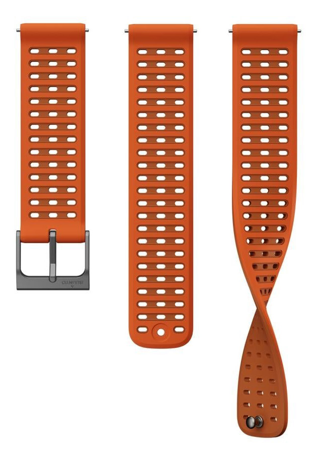 Suunto Athletic 9 silikoniranneke 22 mm Canyon Orange