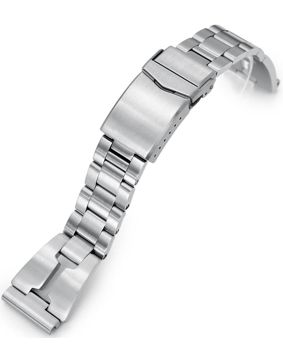 MiLTAT Retro Razor 20mm Straight End teräsranneke SS201820B090S