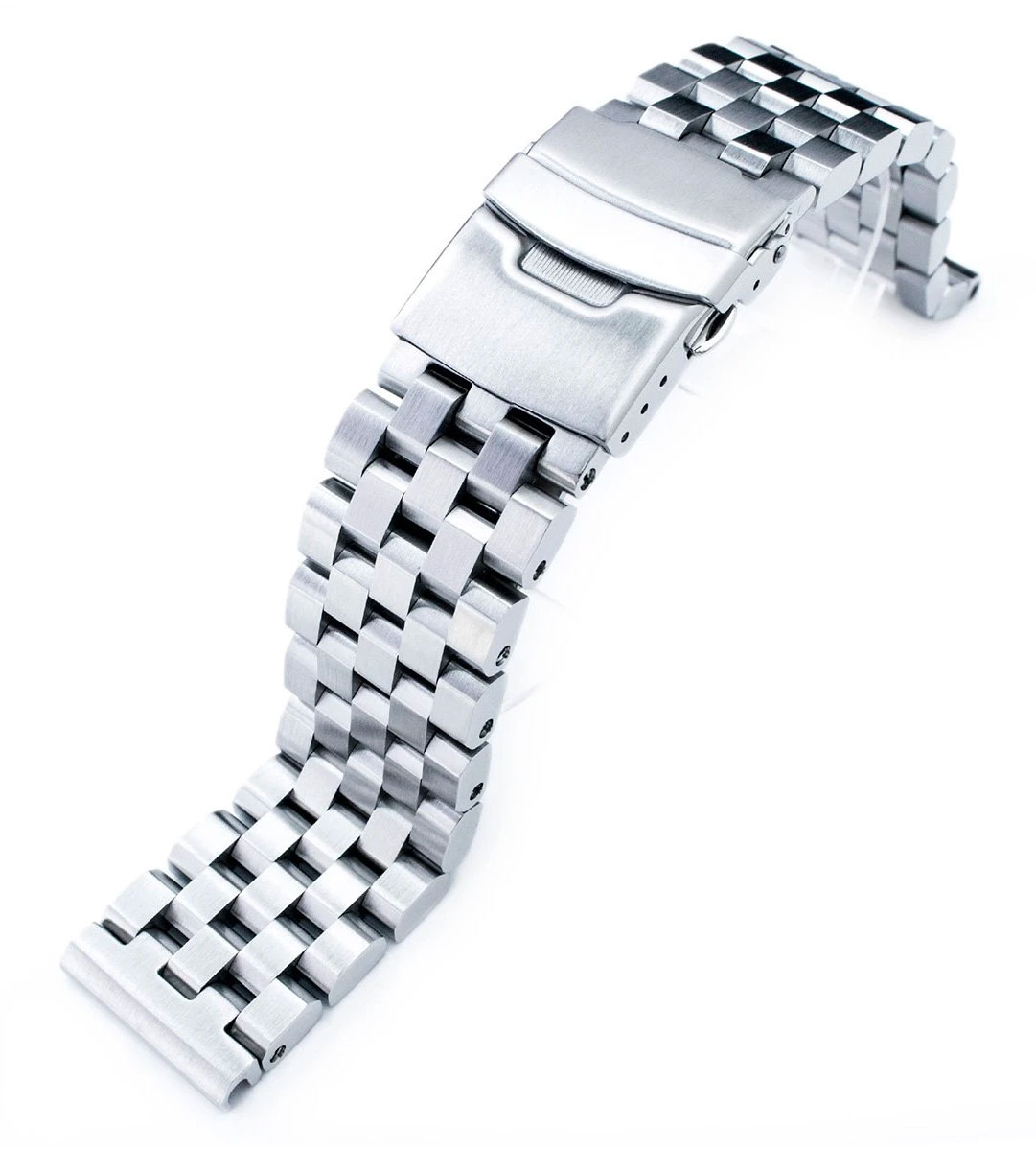 MiLTAT Super Engineer II Straight End teräsranneke 22 mm SS222203B024