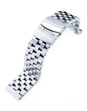 MiLTAT Super Engineer II Straight End teräsranneke 22 mm SS222203B024