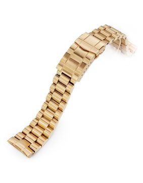 MiLTAT Endmill Brushed 22mm teräsranneke Seiko Turtle sarjaan SS221805BFG045