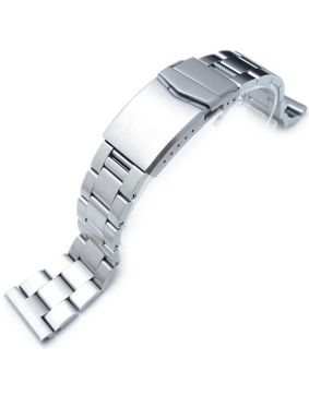 MiLTAT Super-O Boyer 22mm Straight End teräsranneke SS221820B019S