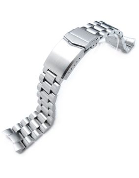 MiLTAT Endmill Brushed teräsranneke Seiko SKX sarjaan SS221820B033