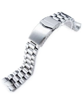 MiLTAT Endmill Brushed teräsranneke Seiko Turtle sarjaan SS221820B045