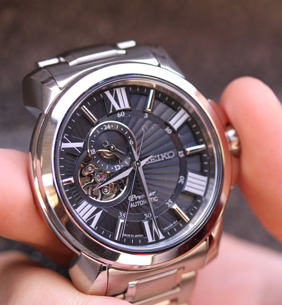 Seiko ssa371j1 sale premier automatic