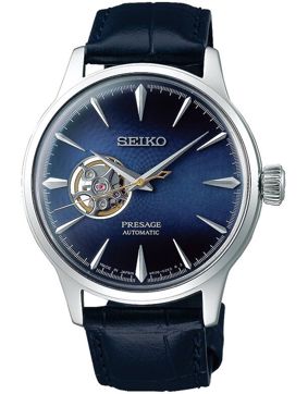 Seiko SSA405J1 Presage Cocktail Time Blue Moon Open Heart