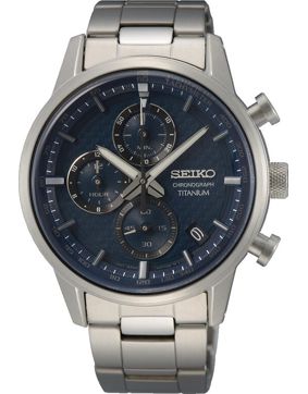 Seiko Titanium Chronograph SSB387P1