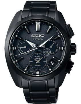 Seiko Astron GPS Solar SSH069J1 Dual-Time Sport Titanium