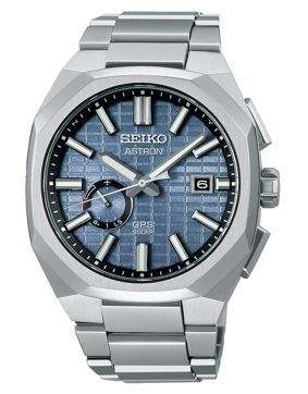 Seiko Astron GPS Solar Sapphire Blue Crystal Box SSJ013J1