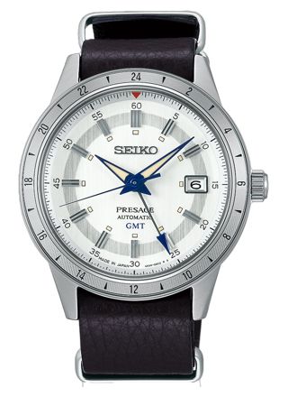 Seiko Presage SSK015J1 60s Laurel GMT Limited Edition 110th Seiko Wristwatchmaking Anniversary