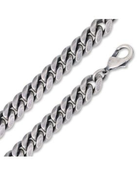 Ace of Spades antiikkipinnoitettu panssarikaulaketju Miami Cuban 10 mm SSN-8405AN