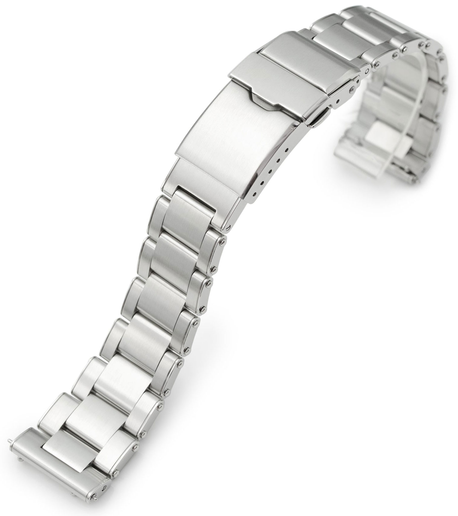 MiLTAT Metabind II (Pull-Twist) straight end teräsranneke 22 mm SS221823B167S