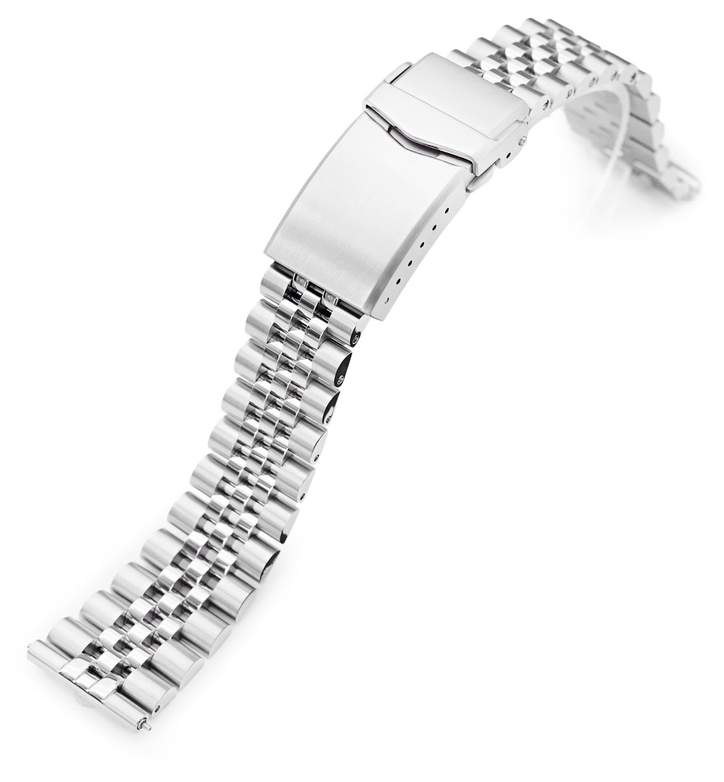 MiLTAT Super-JUB II Straight End 20mm Quick Release teräsranneke SS201620B130S