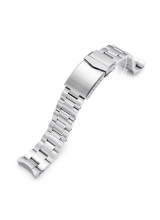 MiLTAT Super-O Boyer teräsranneke New Seiko 5 40mm-sarjaan SS201820B120